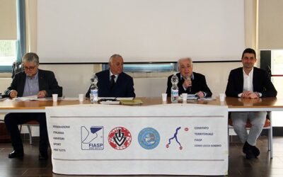  I RAPPRESENTATI DELLA FEDERAZIONE ITALIANA AMATORI SPORT PER TUTTI –APS OSPITI  DEL COMITATO TERRITORIALE DI COMO LECCO E SONDRIO