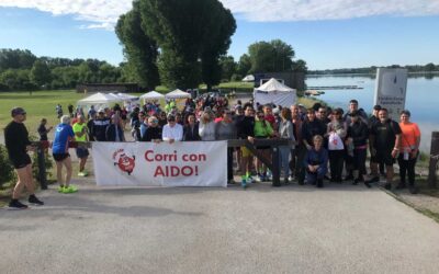 IN QUATTROCENTO AL CAMPO CANOA DI MANTOVA PER LA 4^EDIZIONE DELLA “CAMMINA E CORRI CON AIDO”