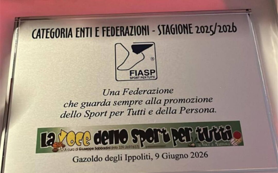 Un premio per tutti noi !! Grazie!!